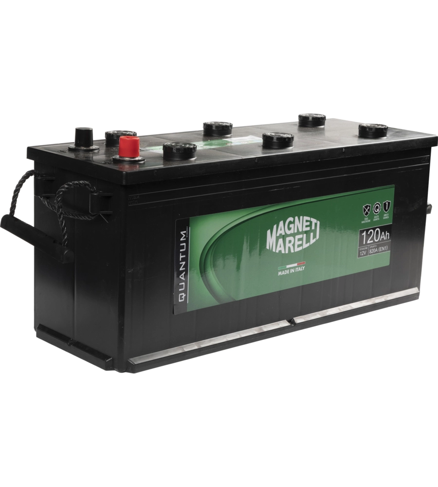 Magneti marelli batteria per autocarri 120ah 12v 820a en1 per cassetta mac